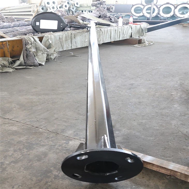 4m Double Arm Street Lamp Pole