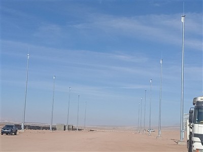 Jordan——18M 600W High Mast Lighting Project