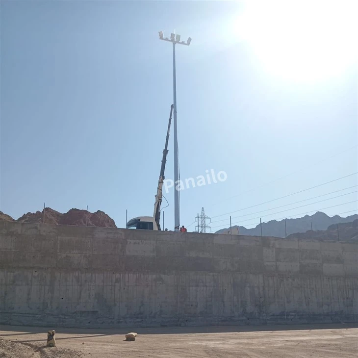 18m High Mast Lighting Pole suppliers