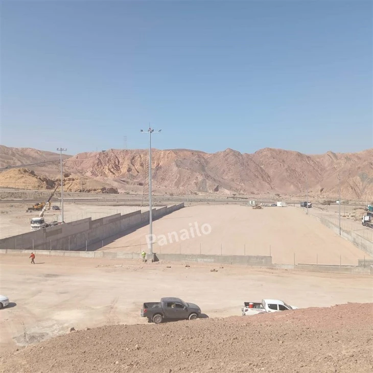 18m High Mast Lighting Pole factory